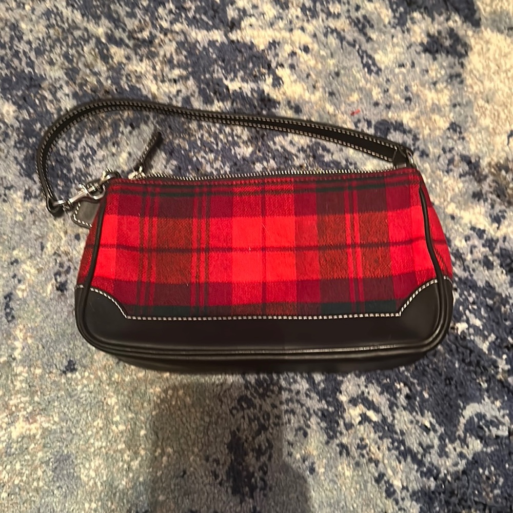 Coach Plaid Bag